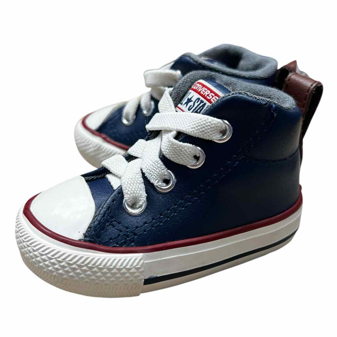 Converse All Star (B) Infant Shoe Size 2 (Infant) Blue Boy's Casual Shoes