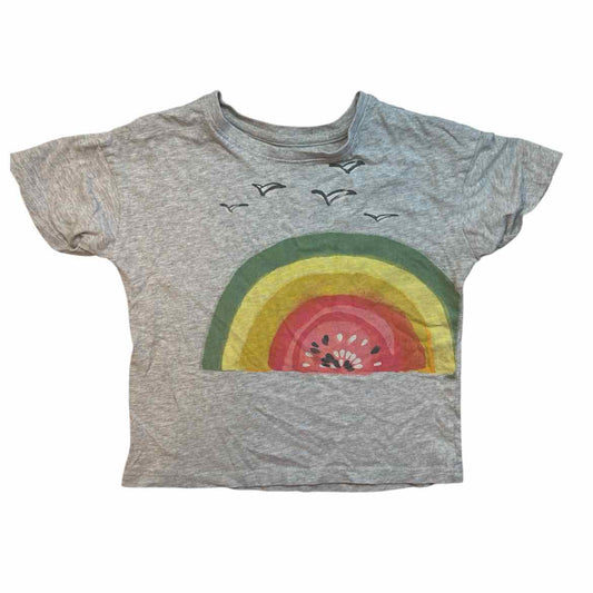 Tea Collection (A) Grey Toddler Size 3 Girl's SSTop