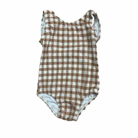 B Brand Brown Infant Size 12 MO Girl's 1PCSwimwear