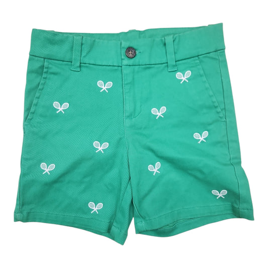 Janie and Jack (A) Green Toddler Size 4 Boy's ShortChino