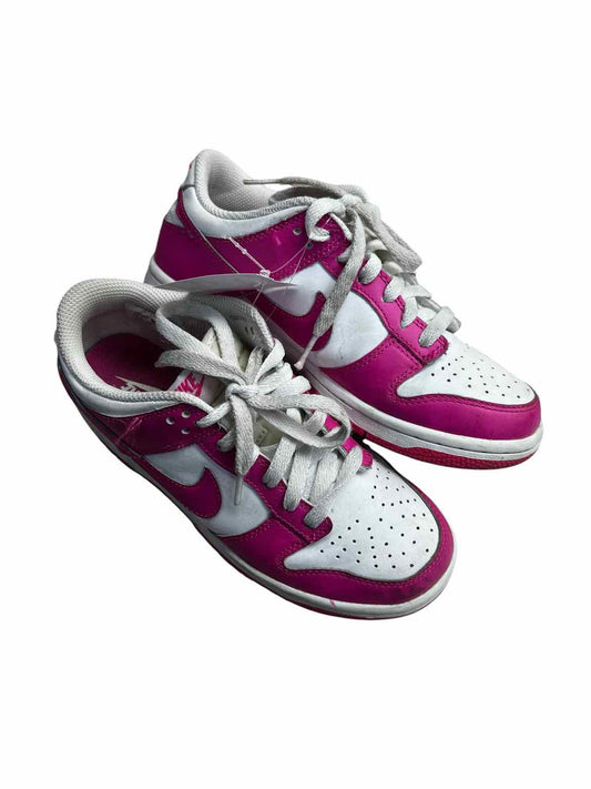Nike (B) Pink Youth Shoe Size 4.5 (Youth) Girl's Casual Shoes