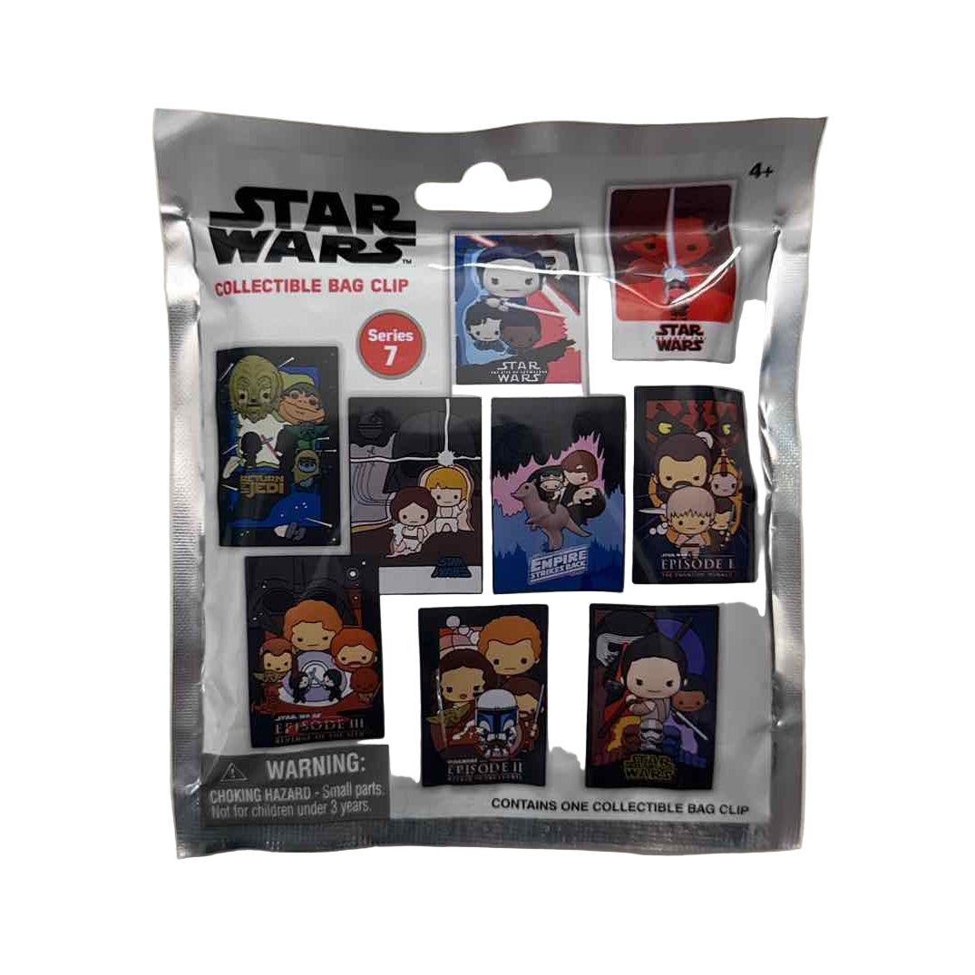 Star Wars Posters Surprise Collectible Bag Clip