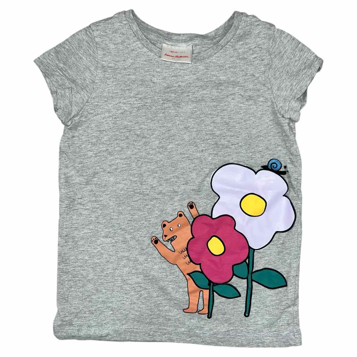 Hanna Andersson (A) Grey Youth Size 8 Girl's SSTopBasic