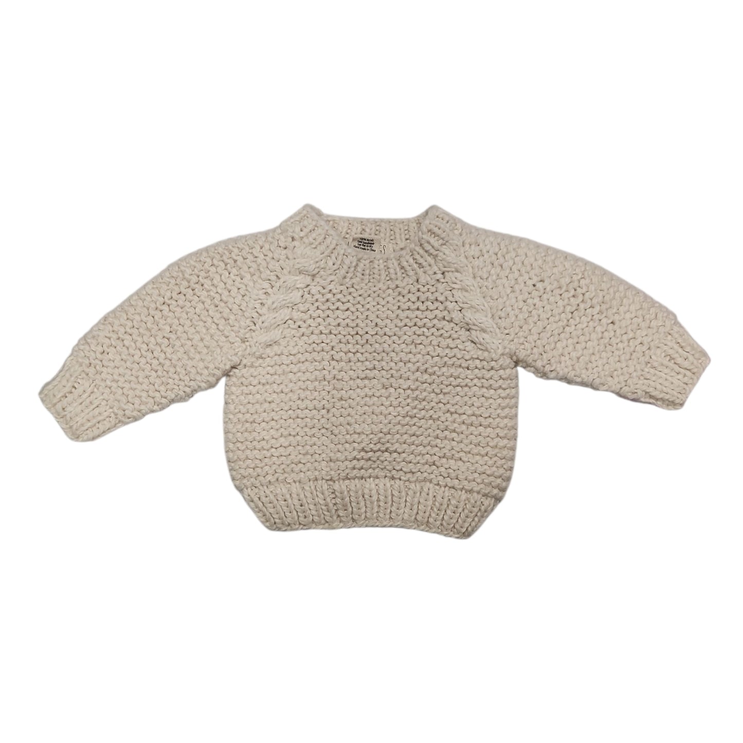 C Brand Cream Infant Size 12-18 MO SweaterLight