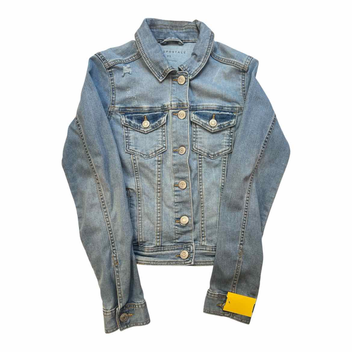 Aeropostale (p.s.kids) (C) Blue Youth Size 6-7 Girl's Jacket Denim