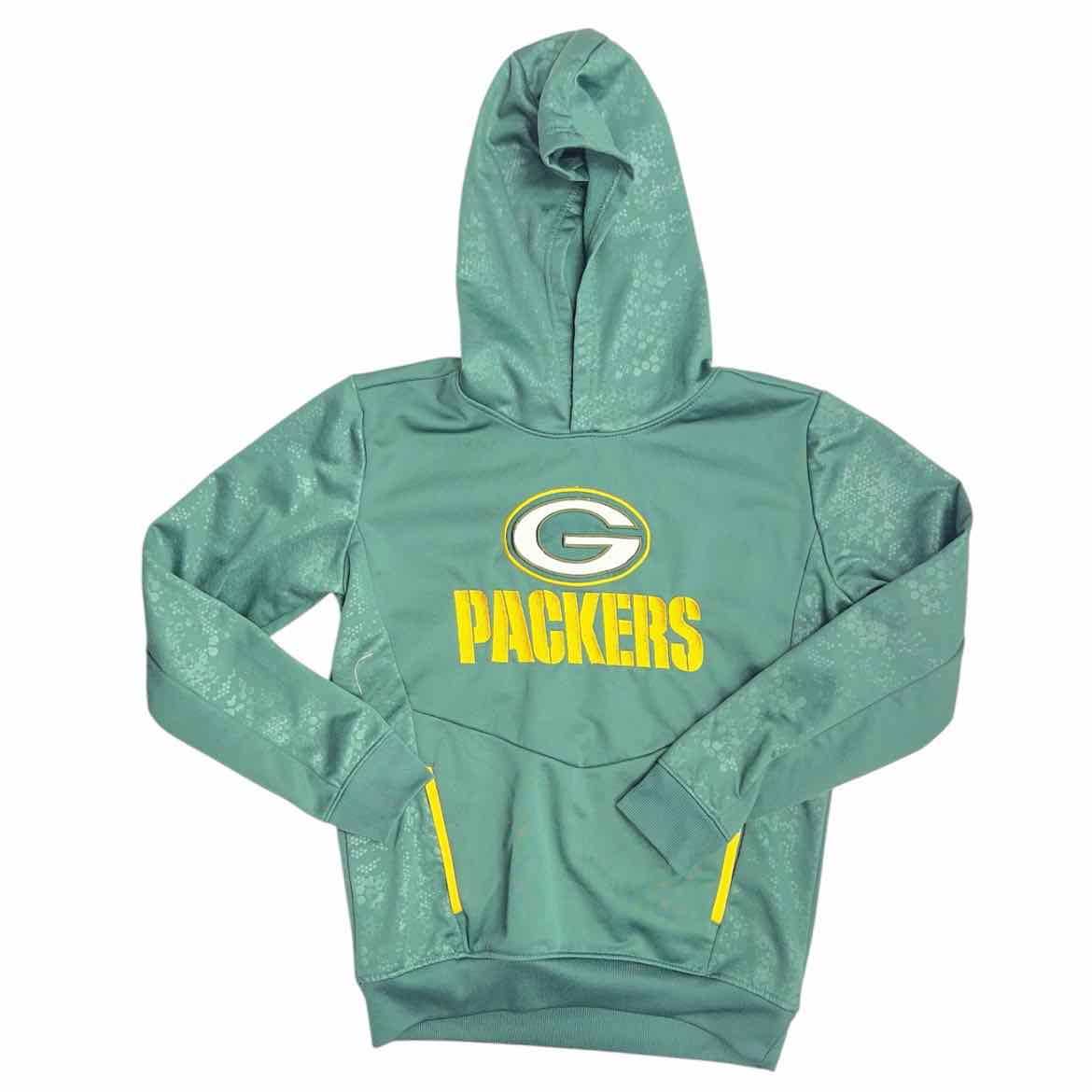 NFL (B) Green Youth Size 10-11 Boy's AthleticSweatshirt