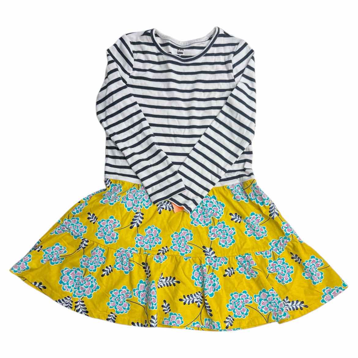 Tea Collection (A) Stripe Youth Size 10 Girl's CasualDress
