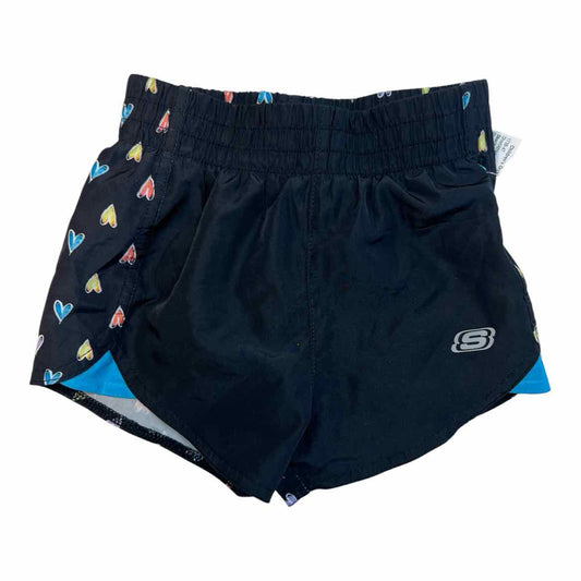 Skechers (B) Black Toddler Size 2T Girl's ShortAthletic
