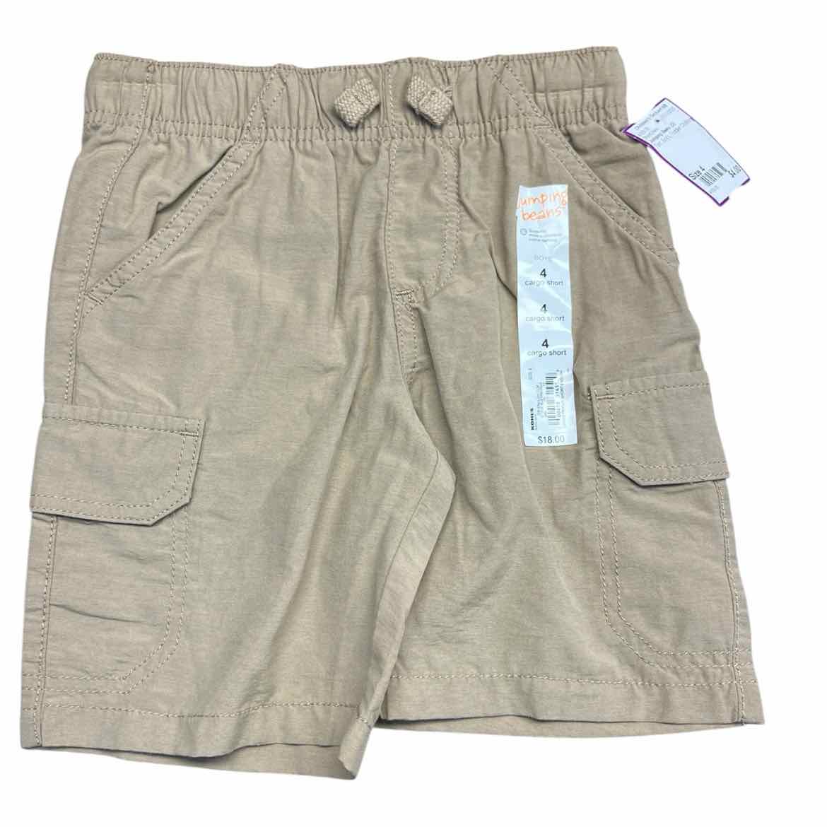 Jumping Beans (D) Tan Toddler Size 4 ShortChino