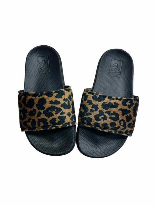 Vans (B) Black Youth Shoe Size 13 (Youth) Girl's SandalsBetter