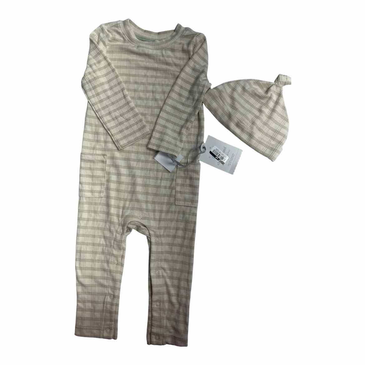 Cloud Island (D) Beige Infant Size 12 MO Boy's 1PC Casual