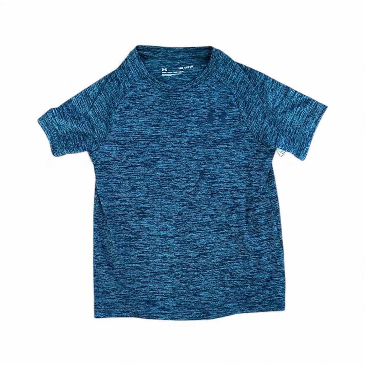 Under Armour (B) Blue Youth Size 7-8 AthleticTopSS
