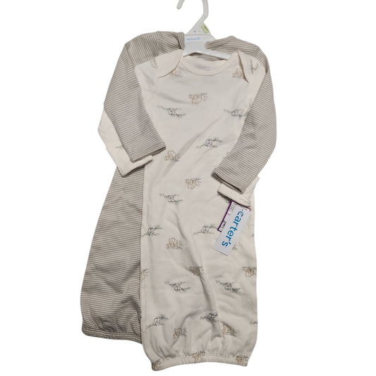 Carters (C) Tan Infant Size 3 MO Nightgown