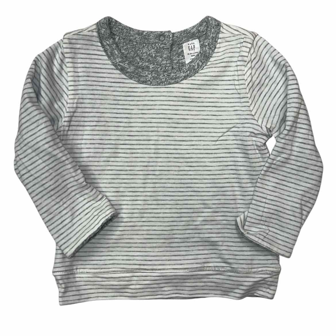 Gap (B) Grey Infant Size 18-24 MO Boy's LSTopBasic