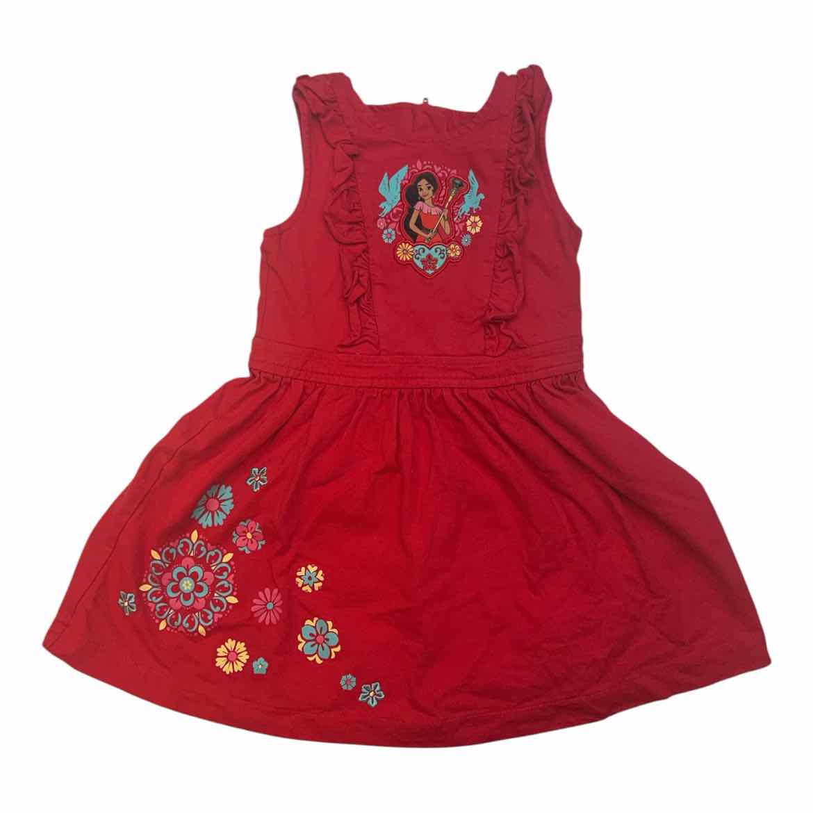 Disney (B) Red Toddler Size 3T Girl's CasualDress