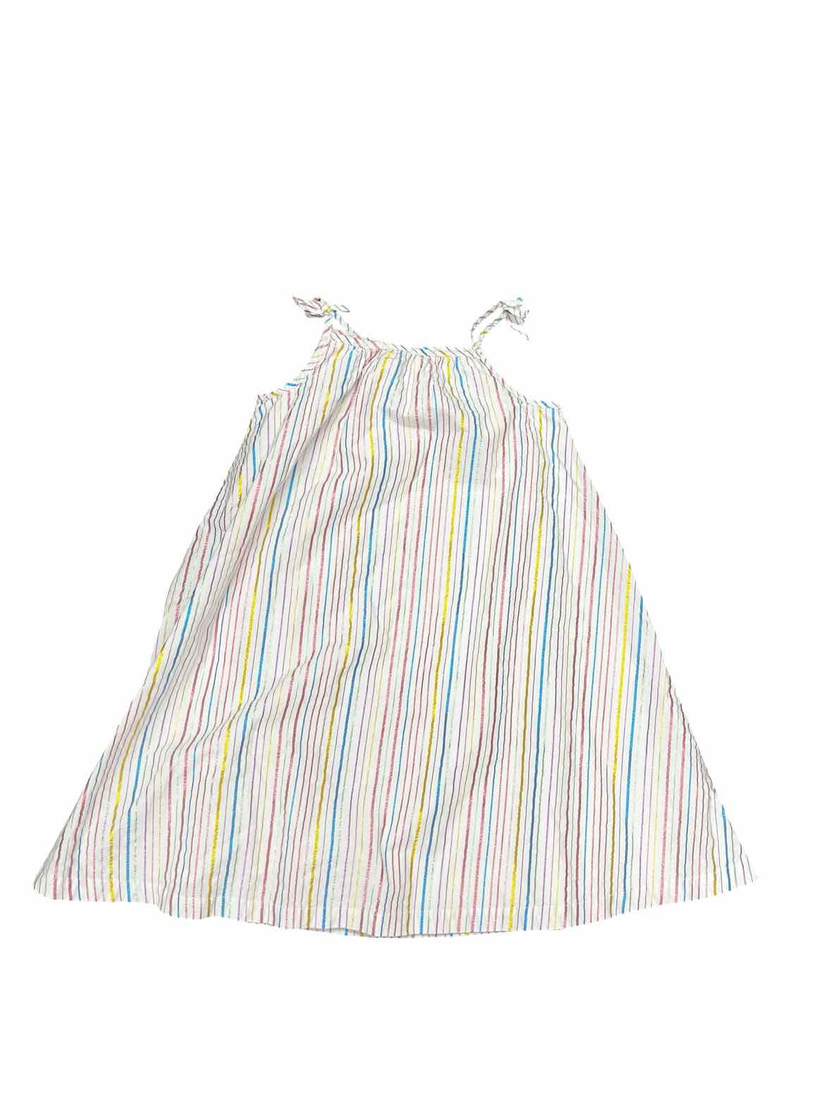 Hanna Andersson (A) White Print Youth Size 8 Girl's Sundress