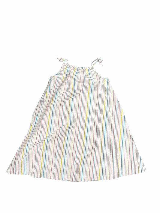 Hanna Andersson (A) White Print Youth Size 8 Girl's Sundress