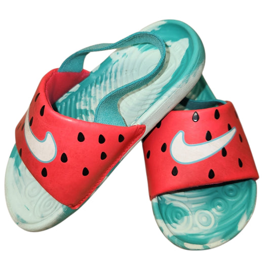 Nike (B) Emerald Toddler Shoe Size 8 (Toddler) Girl's Flip Flops