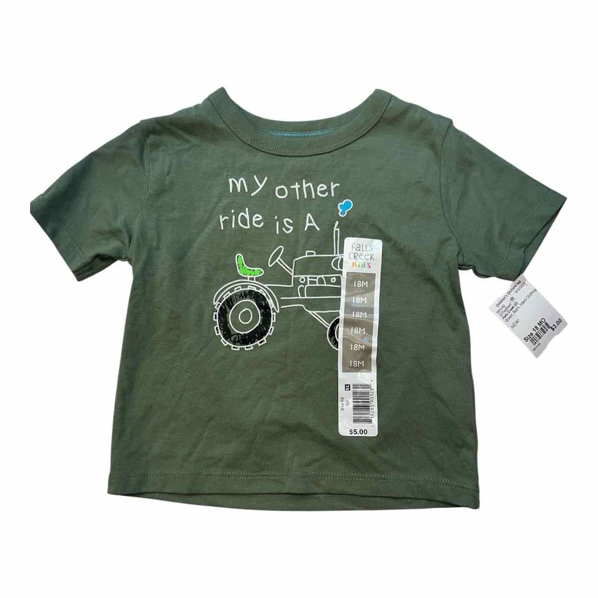 Falls Creek (D) Green Infant Size 18 MO Boy's SSTopBasic