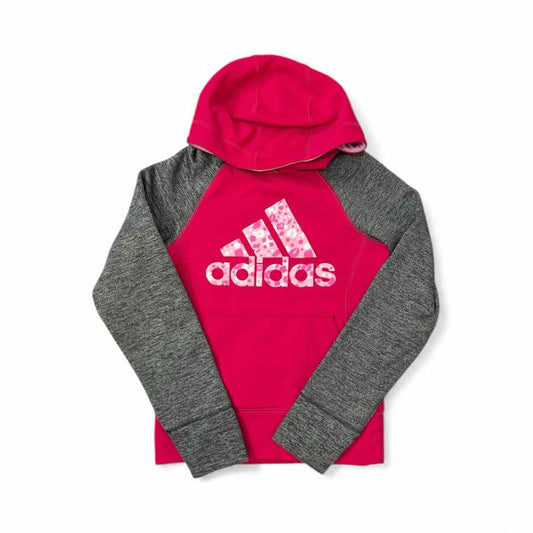 Adidas (B) Pink Youth Size 7-8 Sweatshirt