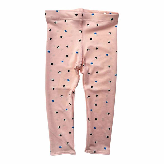Dot Dot Smile (C) Pink Toddler Size 2T Girl's BasicLeggings