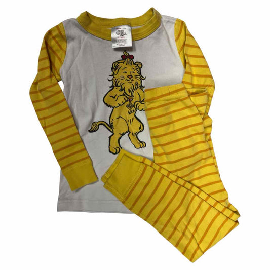 Hanna Andersson (A) Yellow Toddler Size 4 Boy's 2PCSleepwear
