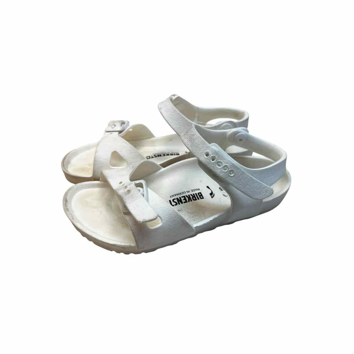 Birkenstock (AA) White Youth Shoe Size 11-12 (Youth) SandalsBetter