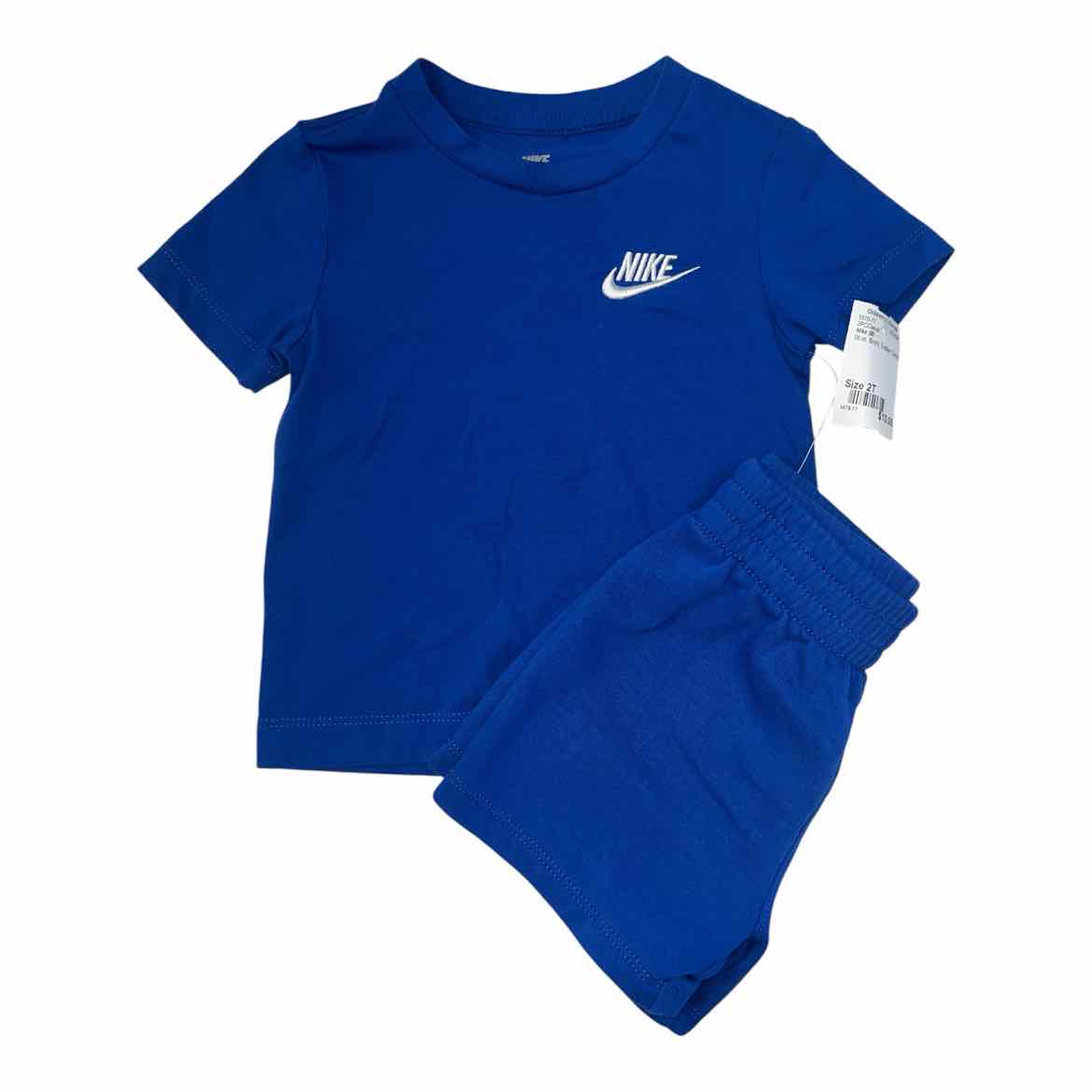 Nike (B) Blue Toddler Size 2T Boy's 2PCCasual
