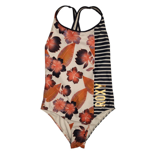 Roxy (B) Navy Youth Size 12 Girl's 1PCSwimwear