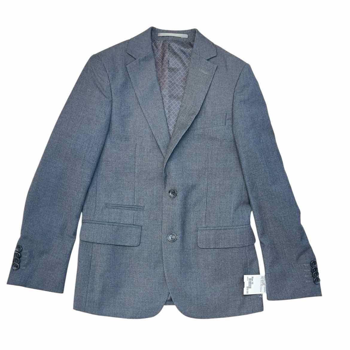 Isaac Mizrahi (C) Grey Youth Size 10 Boy's Dress Coat Light