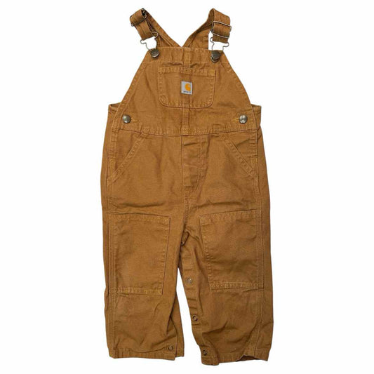 Carhartt (A) Brown Infant Size 18 MO Boy's Overall Pant