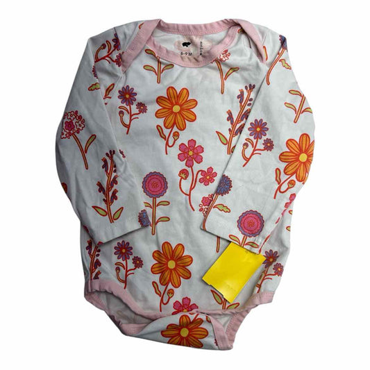 White 3-6 MO Girl's Better Onesie
