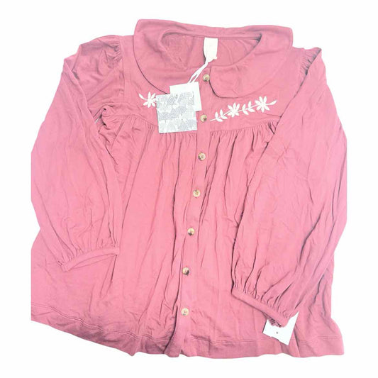 Kate Quinn (B) Mauve Youth Size 9 Girl's LSTop