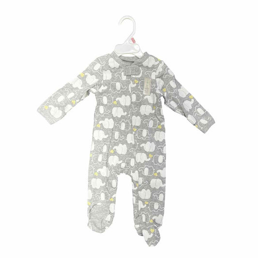 Lullaby Lane (C) Grey print Infant Size 6-9 MO Boy's 1PCSleepwear