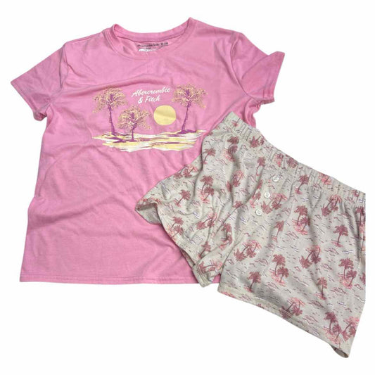 Abercrombie (B) Pink Youth Size 14 Girl's 2PCSleepwear