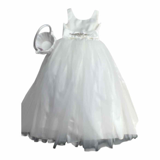 C Brand White Youth Size 8 FormalDress