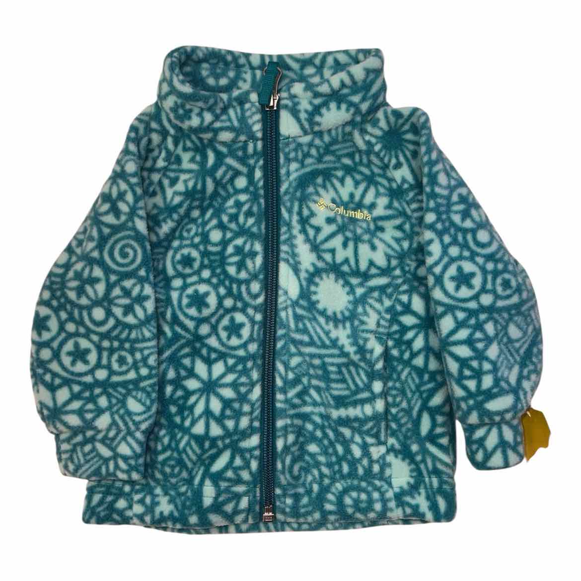 Columbia (B) Teal Infant Size 3-6 MO Girl's Jacket Fleece