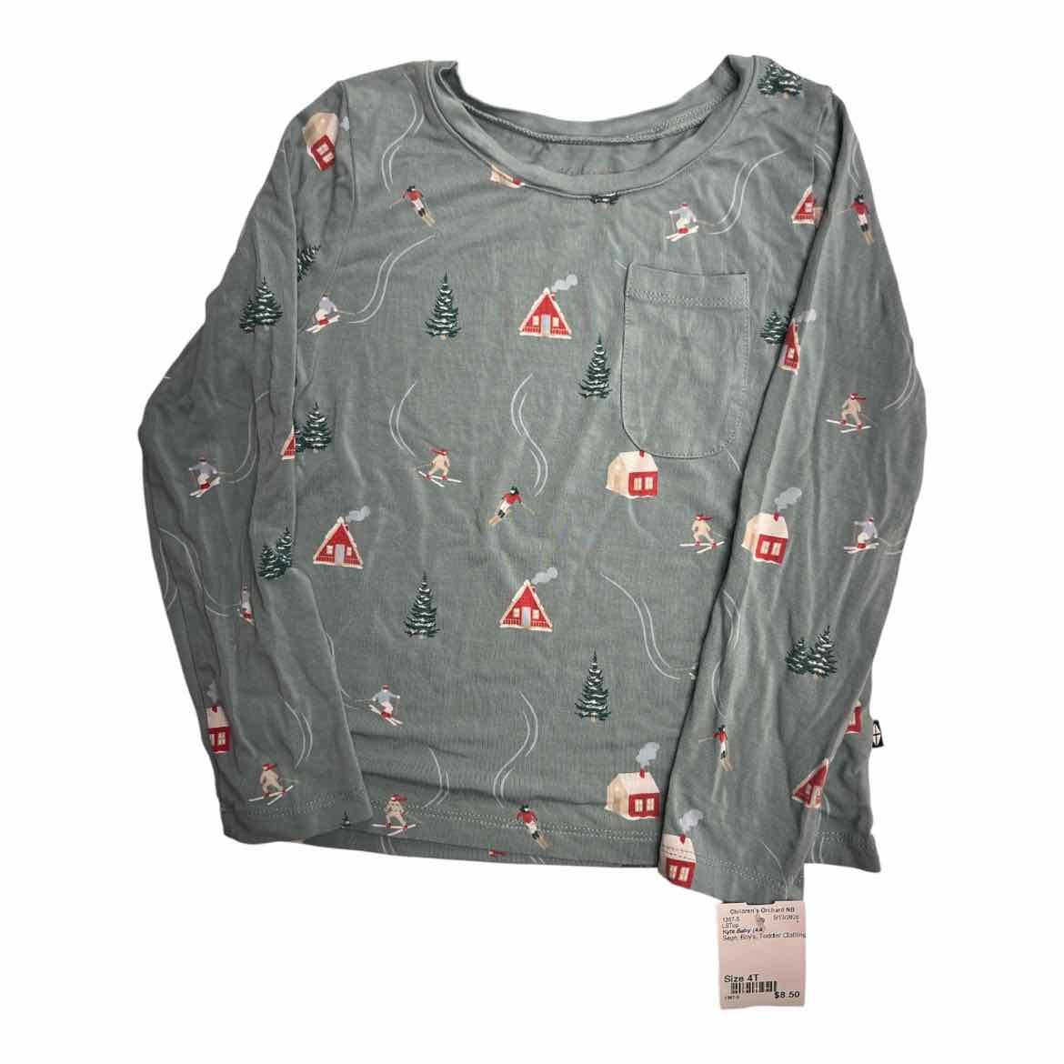 Kyte Baby (AA) Sage Toddler Size 4T Boy's LSTop