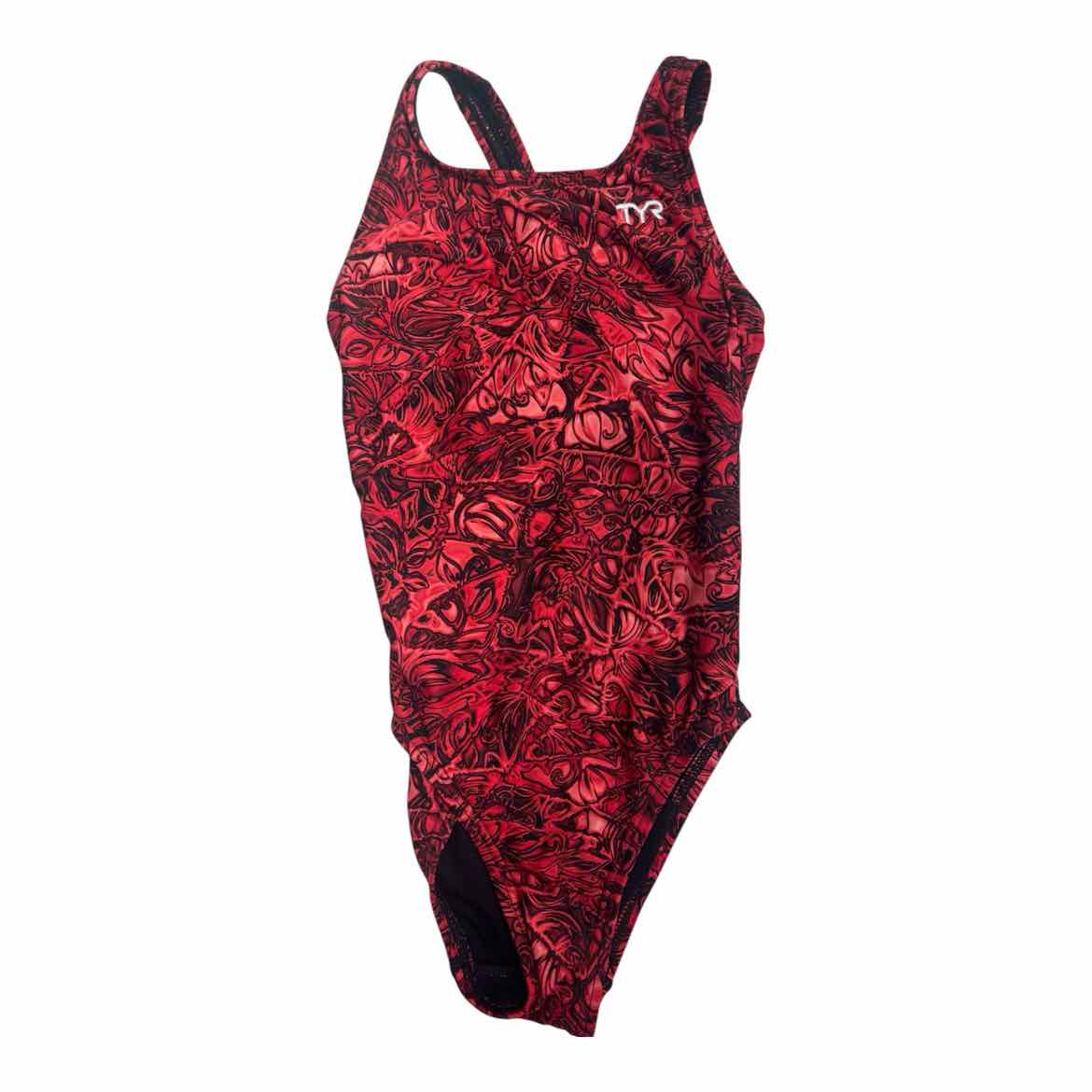 TYR (A) Red Youth Size 12-14 Girl's 1PCSwimwear