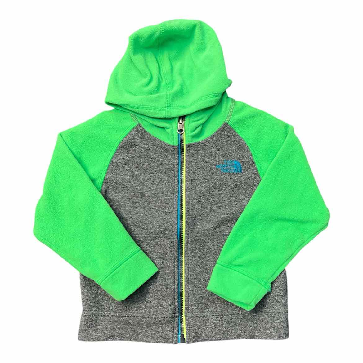 North Face (AA) Grey Toddler Size 3T Jacket Fleece