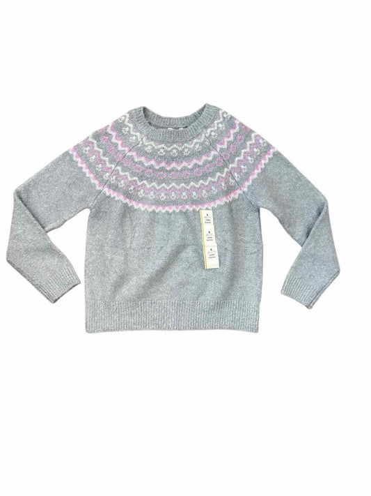 Cat and Jack (D) Grey Youth Size 6-7 SweaterLight