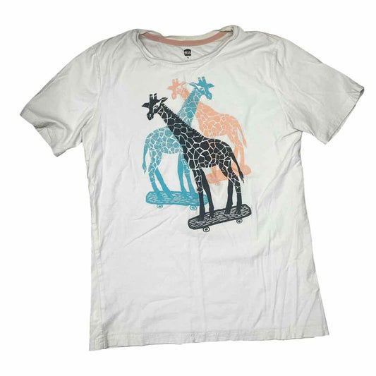 Tea Collection (A) White Youth Size 16 Boy's SSTopBasic