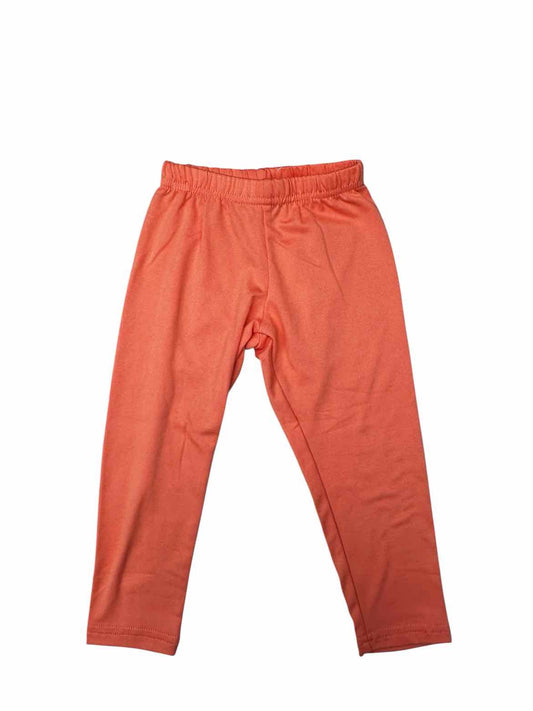 Dot Dot Smile (C) Orange Toddler Size 2-3 Girl's BasicLeggings