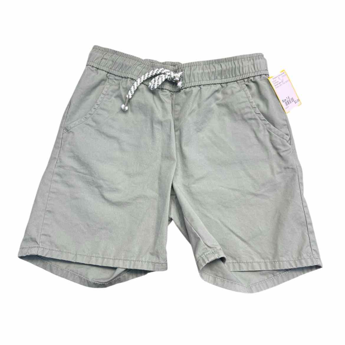 Cat and Jack (D) Green Youth Size 7-8 Girl's ShortBasic