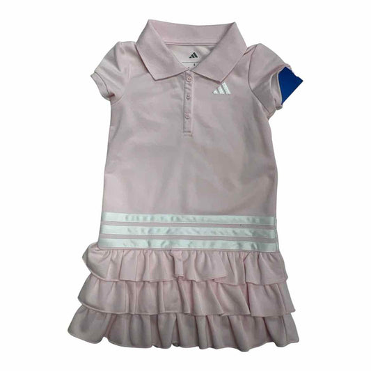 Adidas (B) Pink Toddler Size 4 Girl's CasualDress