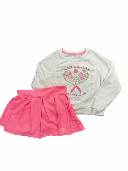Tommy Bahama (C) White Toddler Size 5-6 Girl's 2PCCasual