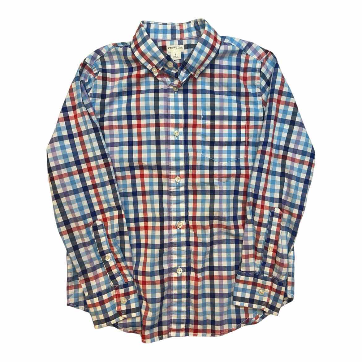 Crewcuts (B) Blue Youth Size 8 Boy's ButtondownLS
