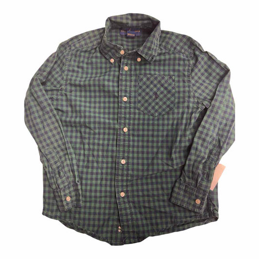 Ralph Lauren (A) Green Youth Size 6 Boy's ButtondownLS