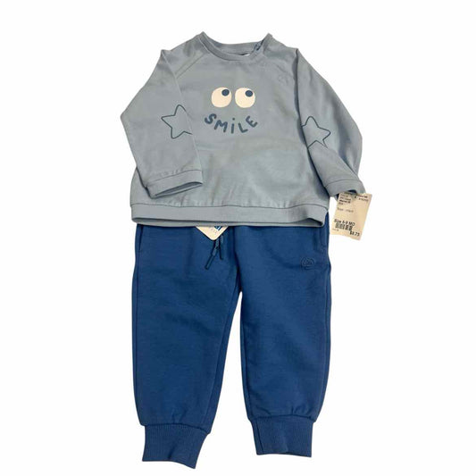 Mayoral (B) Blue Infant Size 6-9 MO 2PC Casual