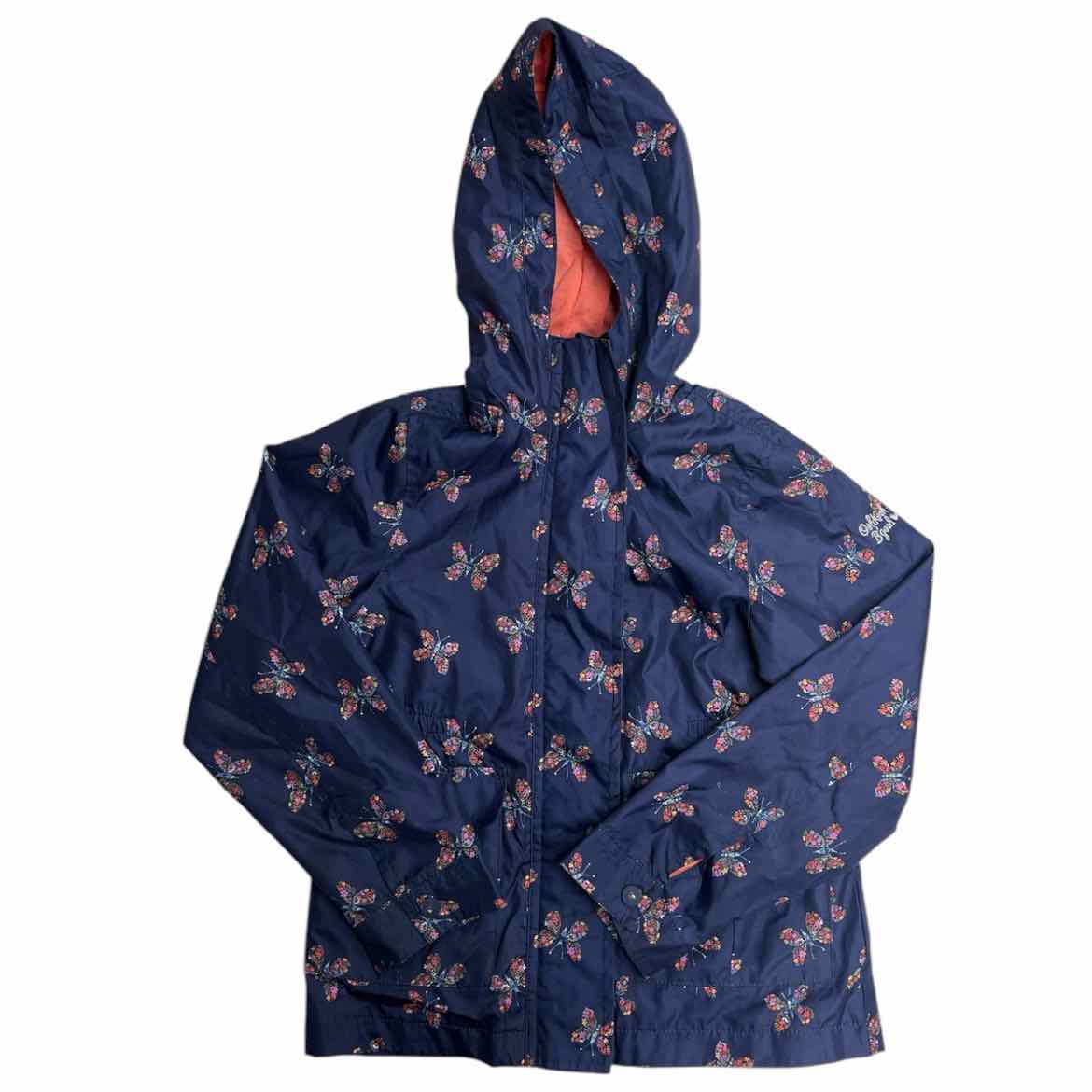 OshKosh BGosh (B) Navy Youth Size 7 Girl's Rain Coat